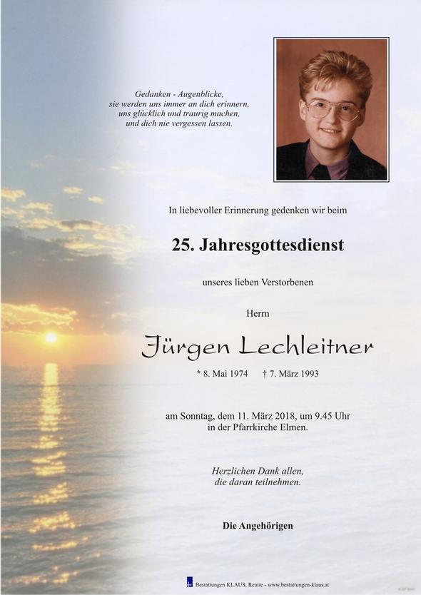 Jürgen Lechleitner, am 11.03.2018 um 09:45 Uhr Elmen