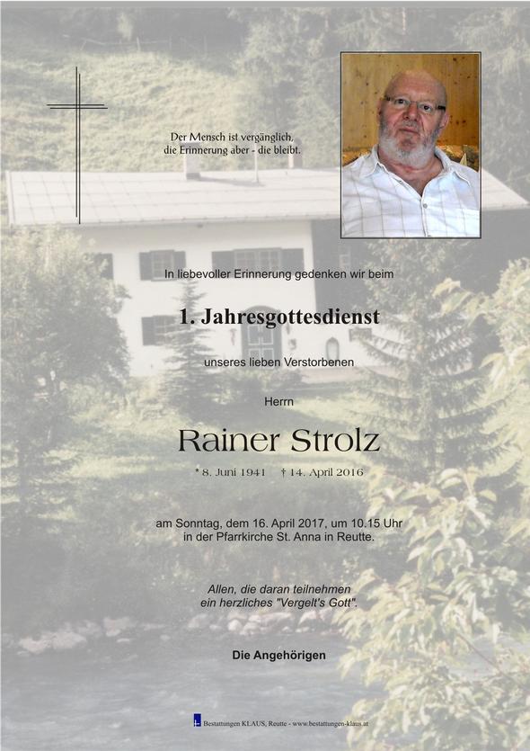 Rainer Strolz, am 16.04.2017 um 10:15 Uhr Reutte