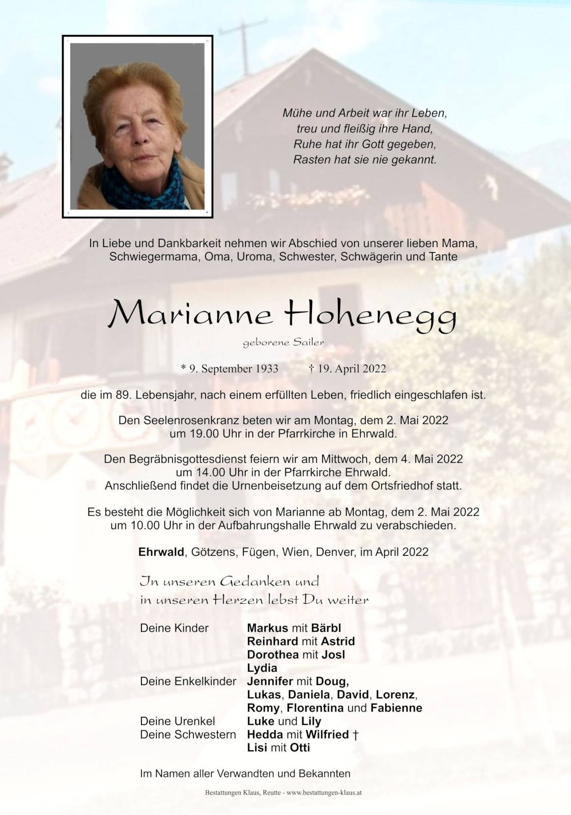Marianne Hohenegg