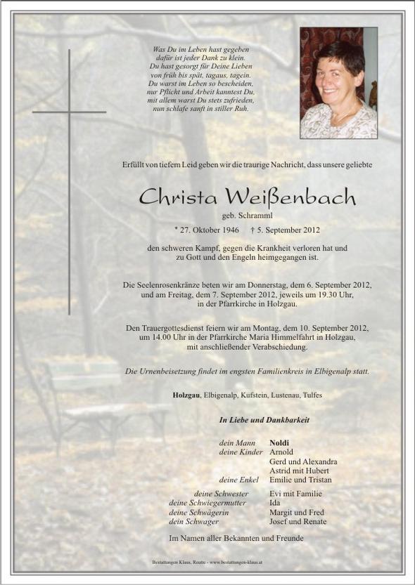 Christa Weißenbach