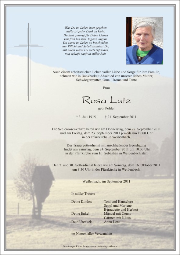 Rosa Lutz