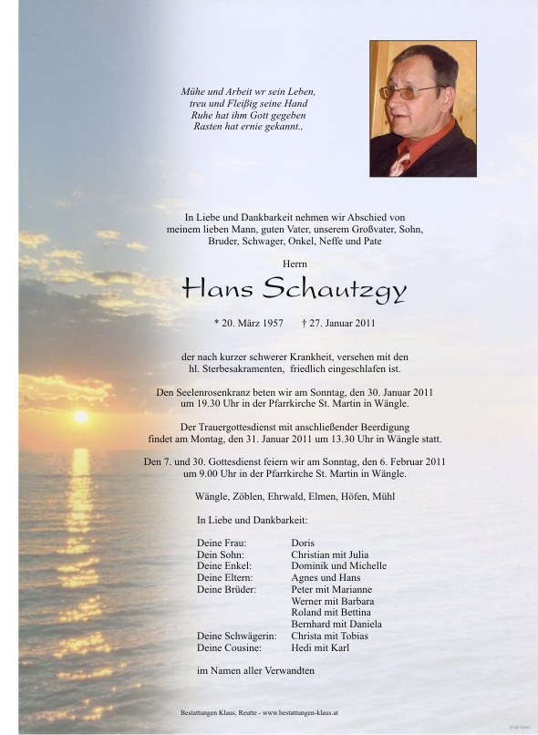 Schautzgy Hans