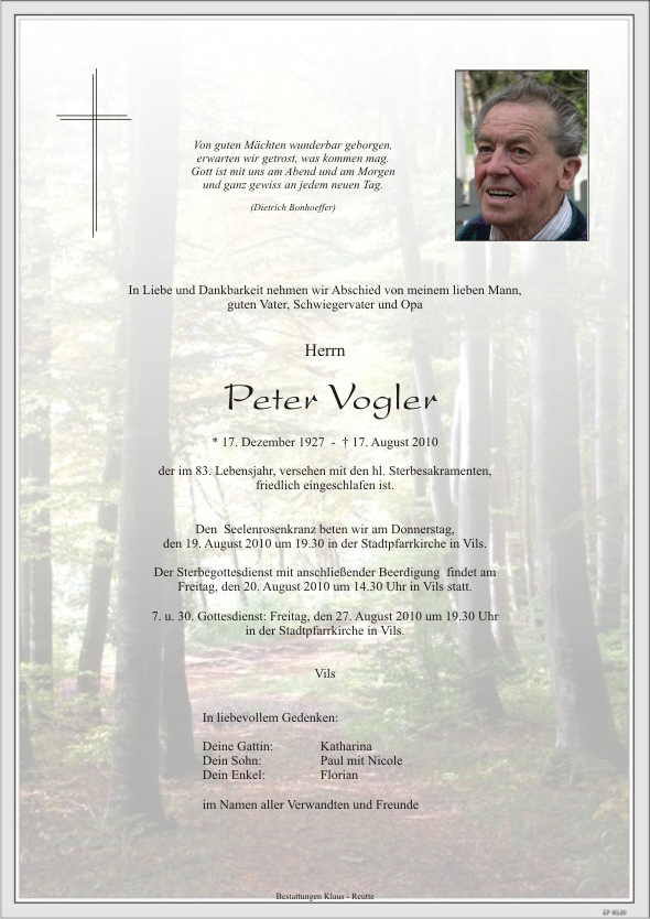 Peter Vogler