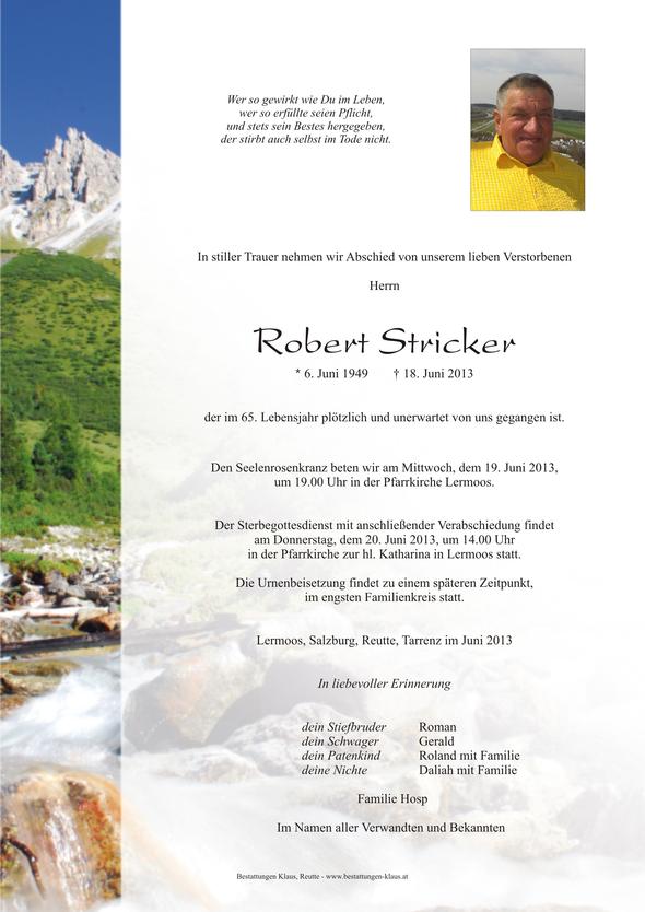 Robert Stricker