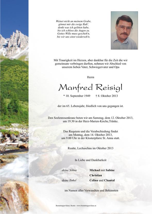Manfred Reisigl