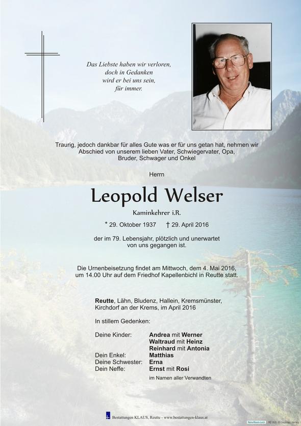 Leopold Welser