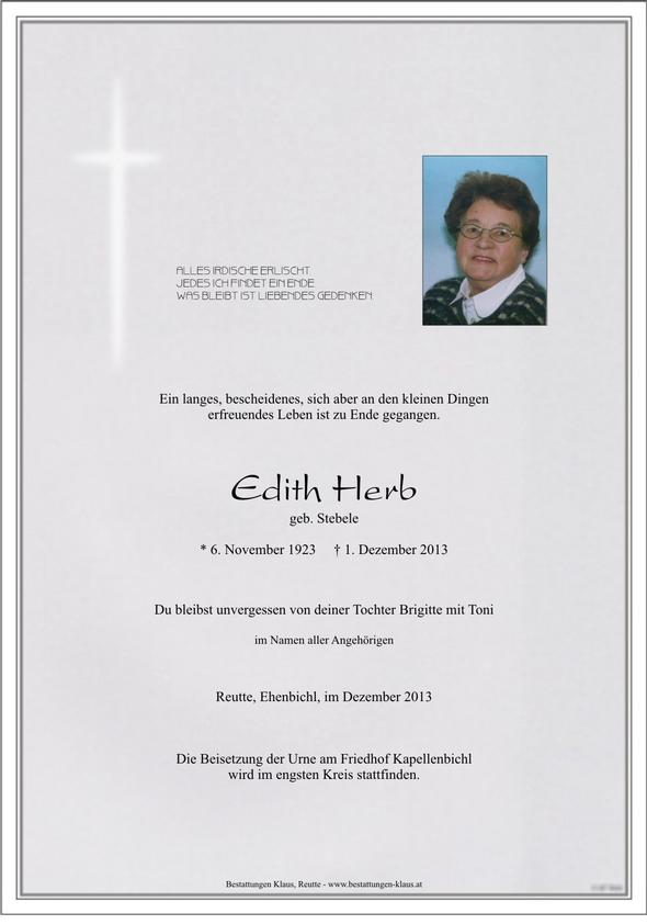 Edith Herb