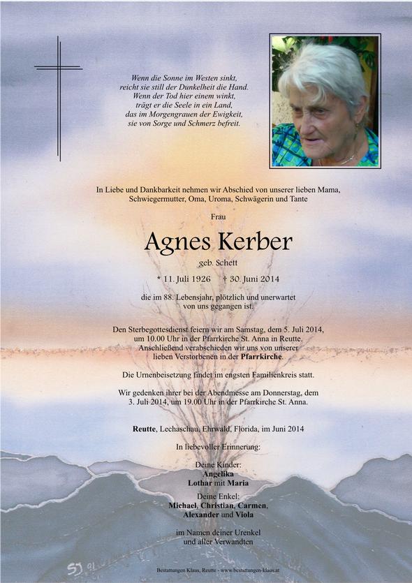 Agnes Kerber