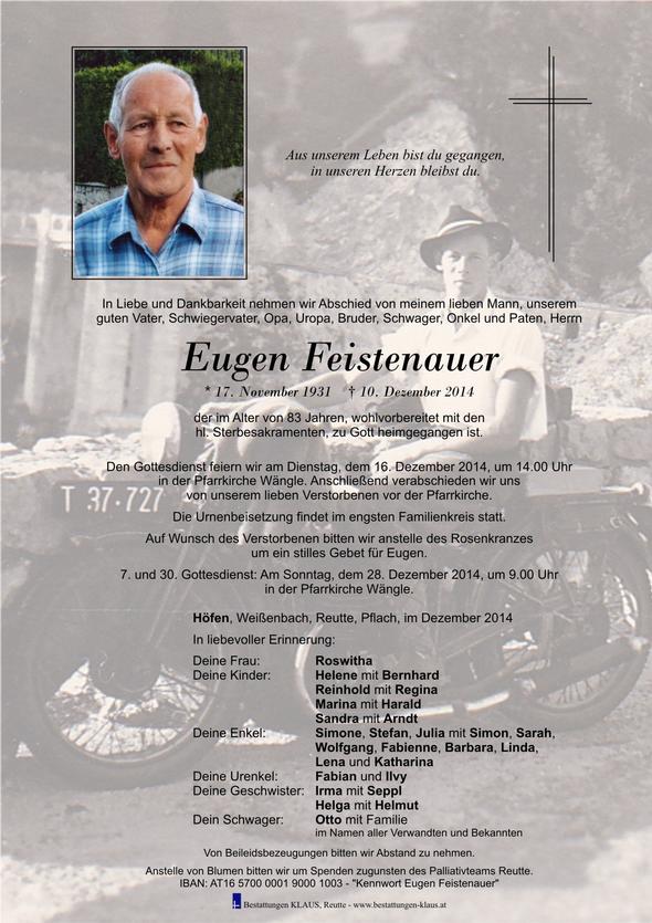 Eugen Feistenauer
