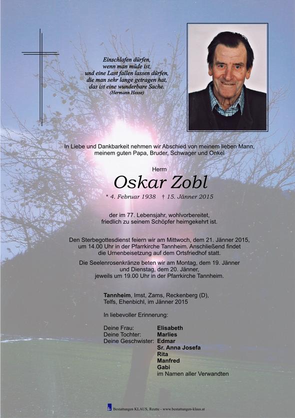Oskar Zobl