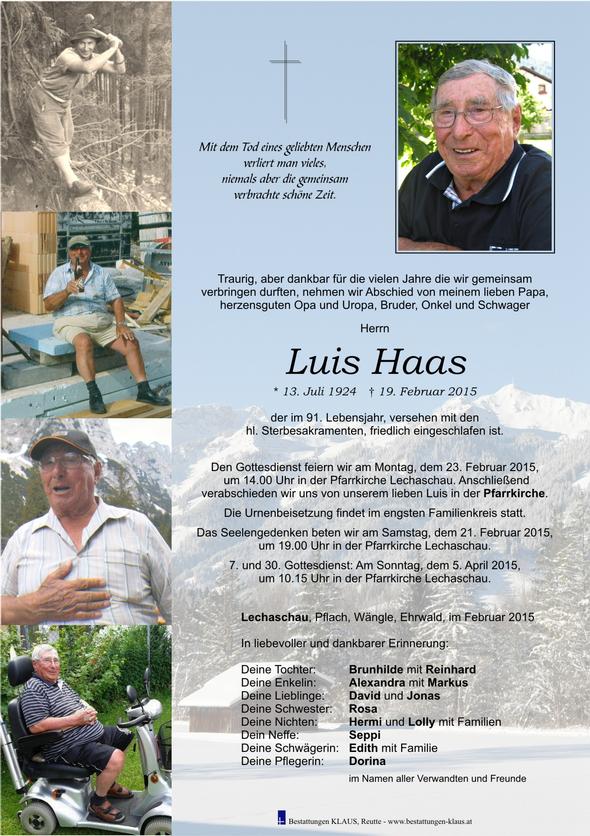 Luis Haas