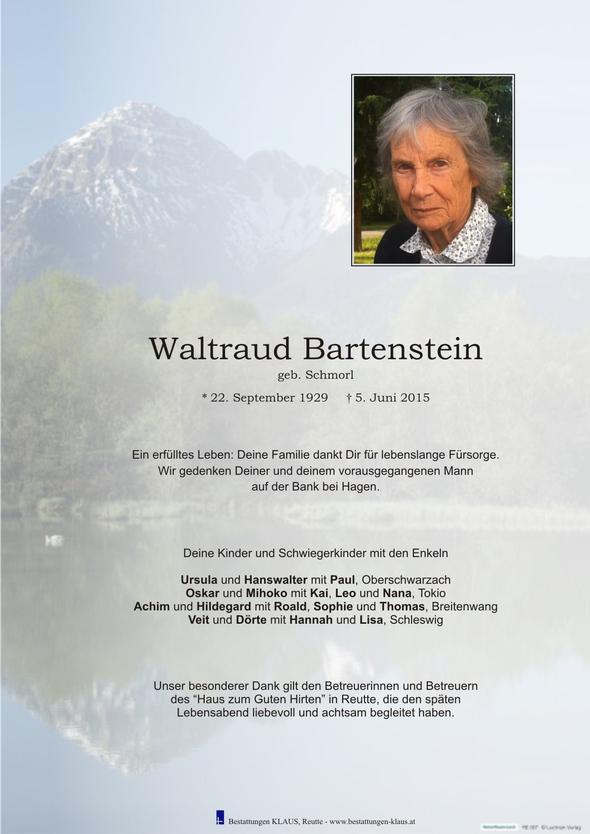 Waltraud Bartenstein