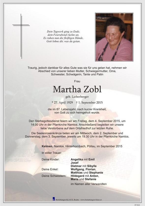 Martha Zobl