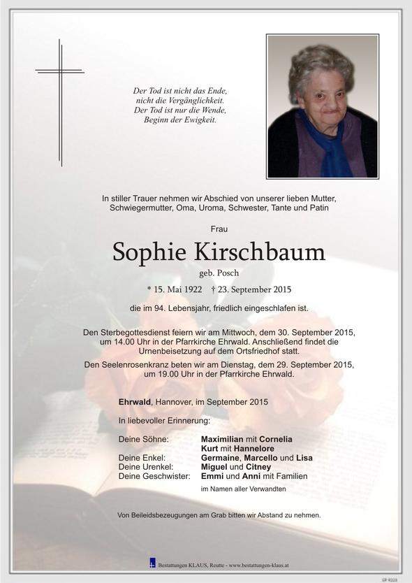 Sophie Kirschbaum