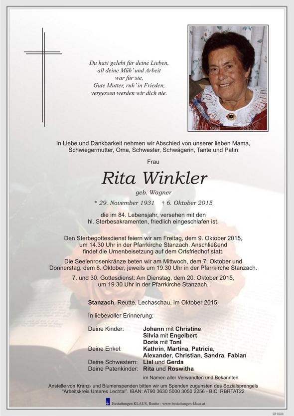Rita Winkler