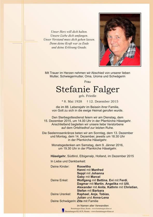 Stefanie Falger