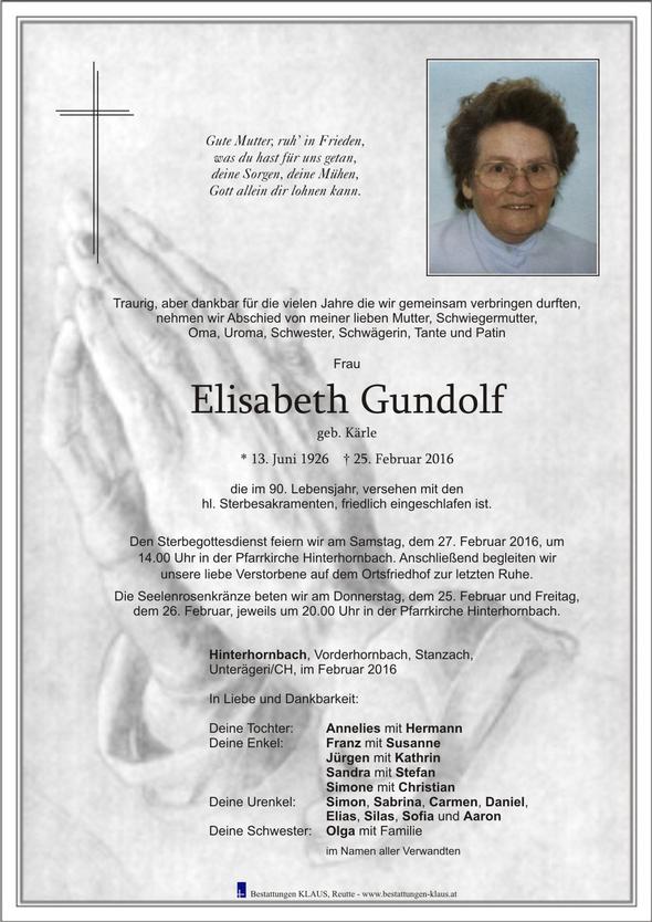 Elisabeth Gundolf