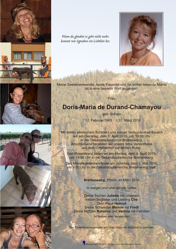 Doris-Maria de Durand-Chamayou
