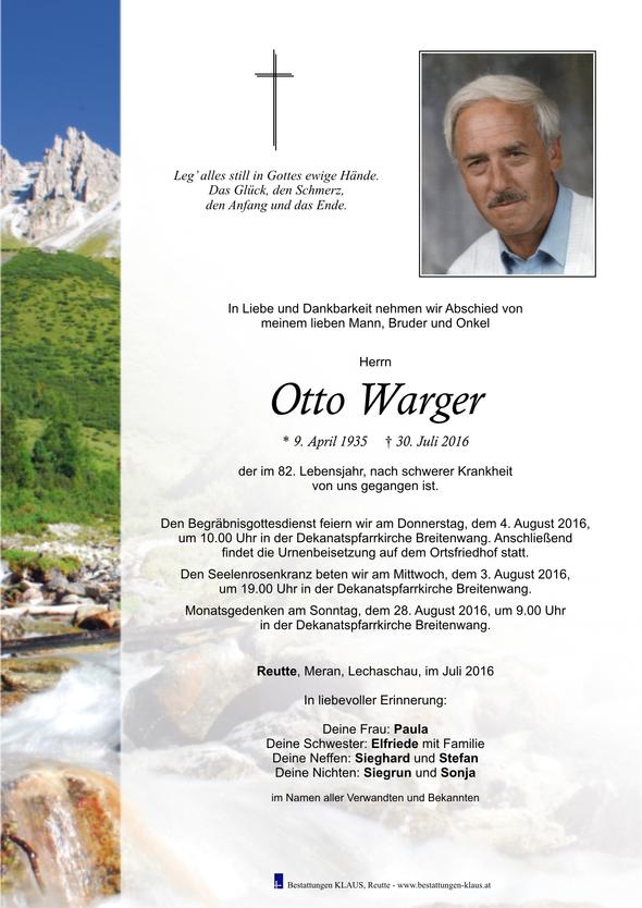 Otto Warger