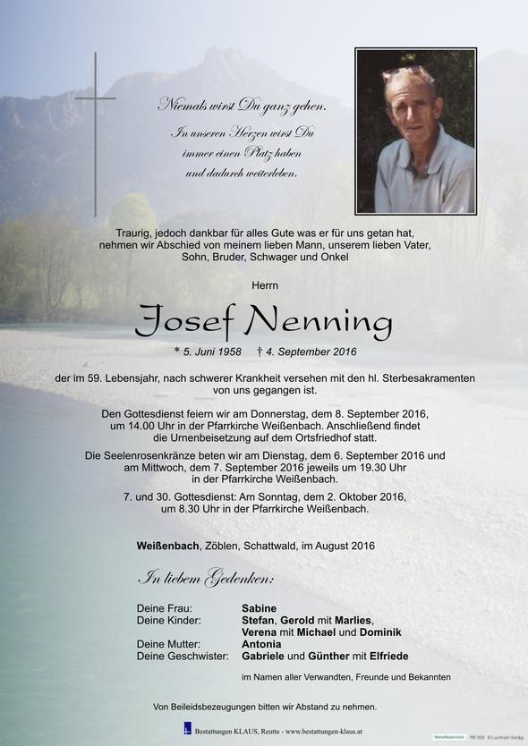 Josef Nenning