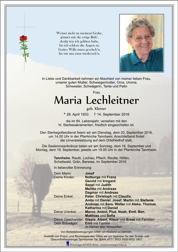 Maria Lechleitner