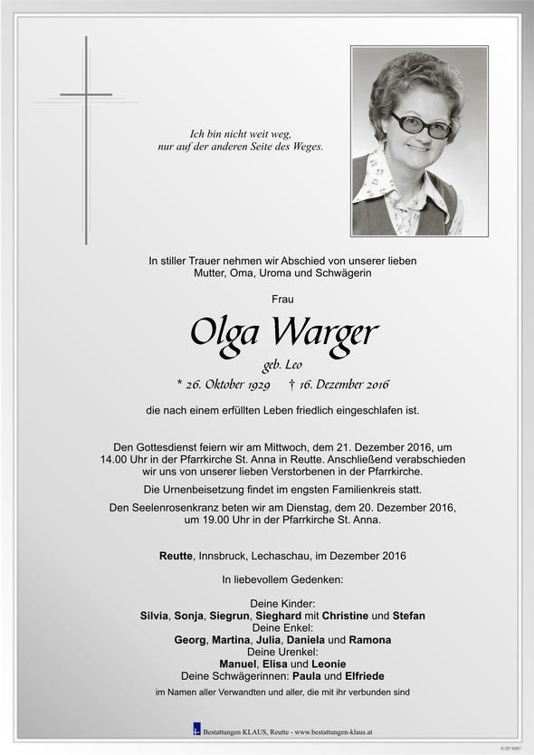 Olga Warger