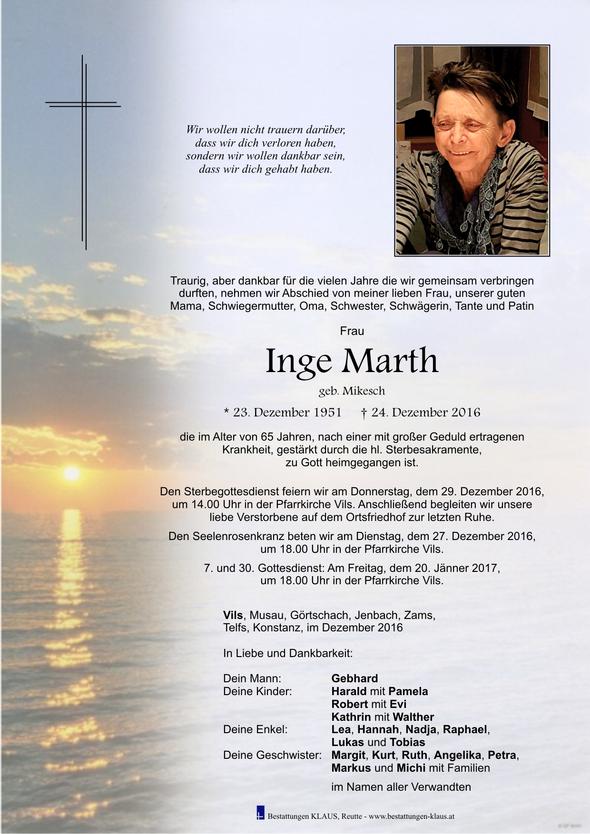 Inge Marth
