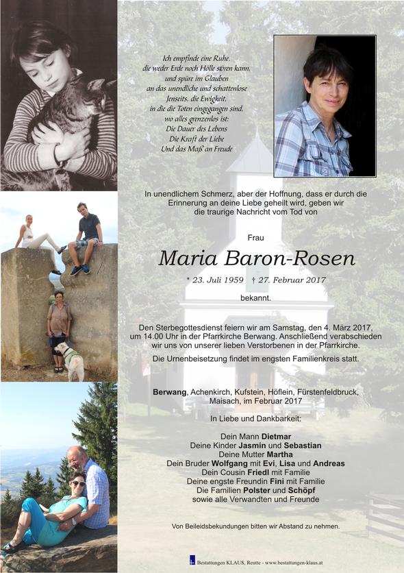 Maria Baron-Rosen