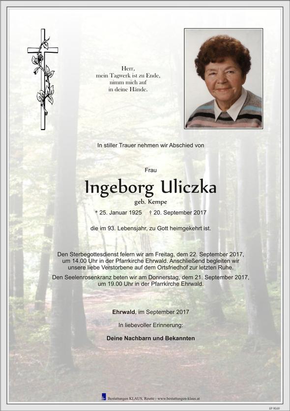 Ingeborg Uliczka