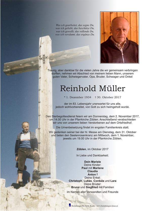 Reinhold Müller