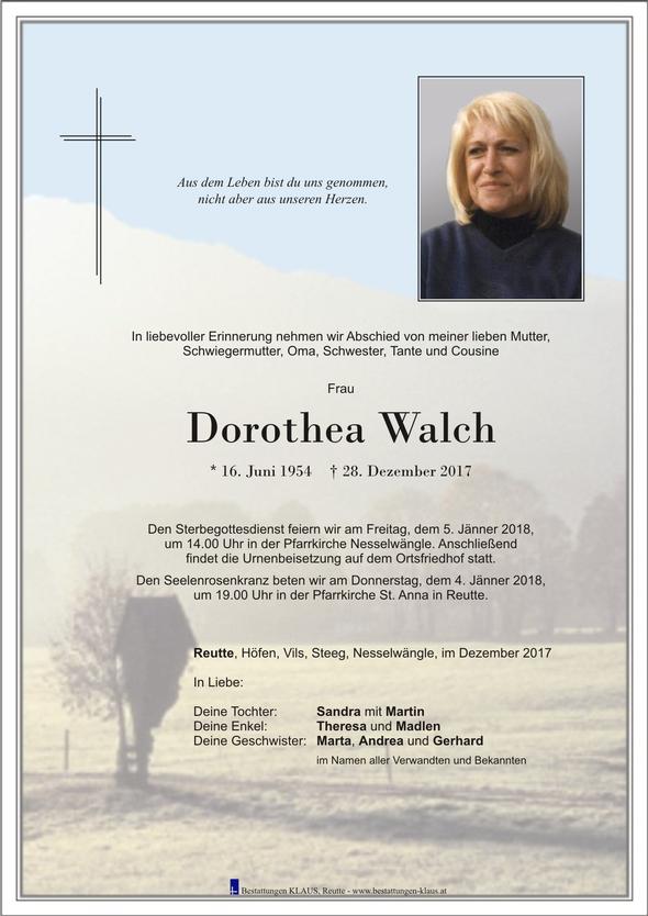 Dorothea Walch