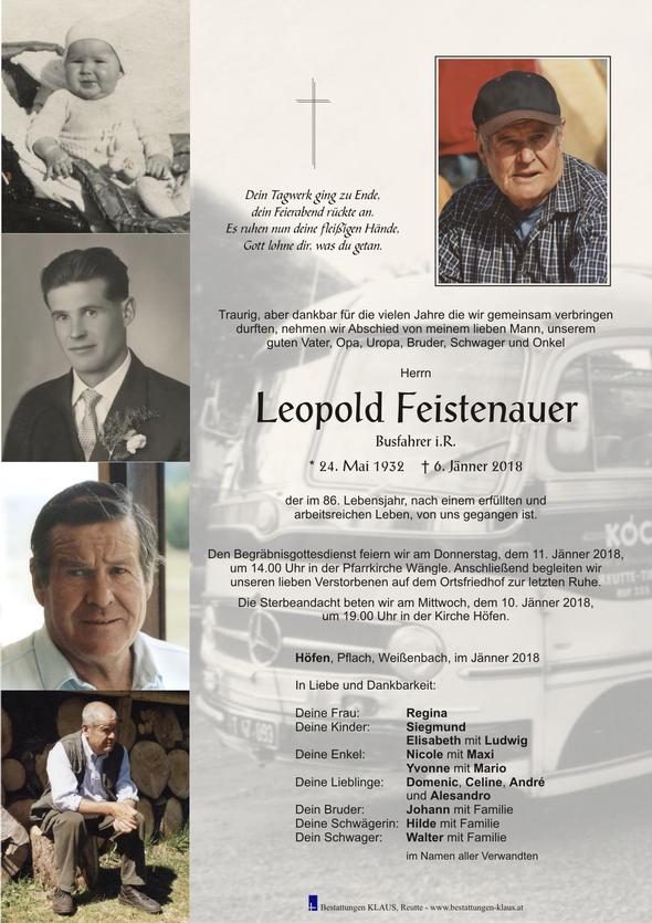 Leopold Feistenauer