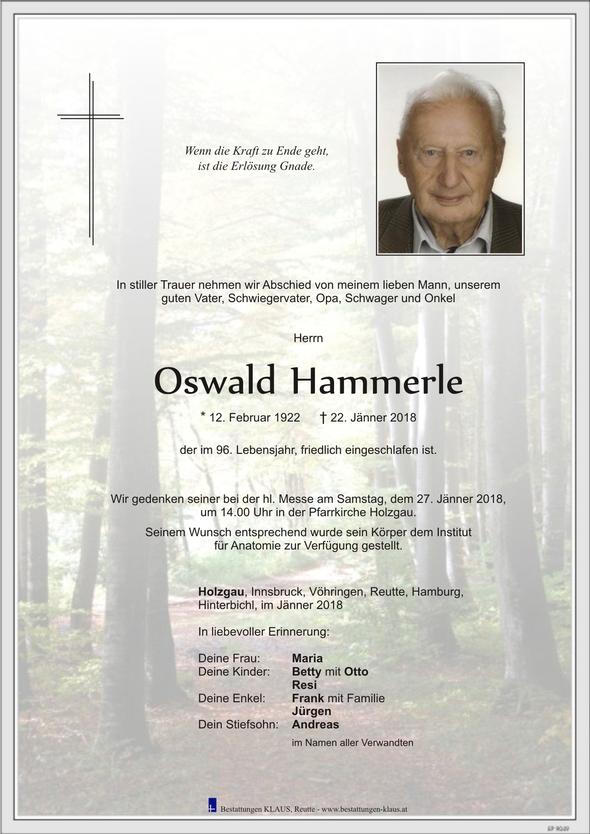 Oswald Hammerle