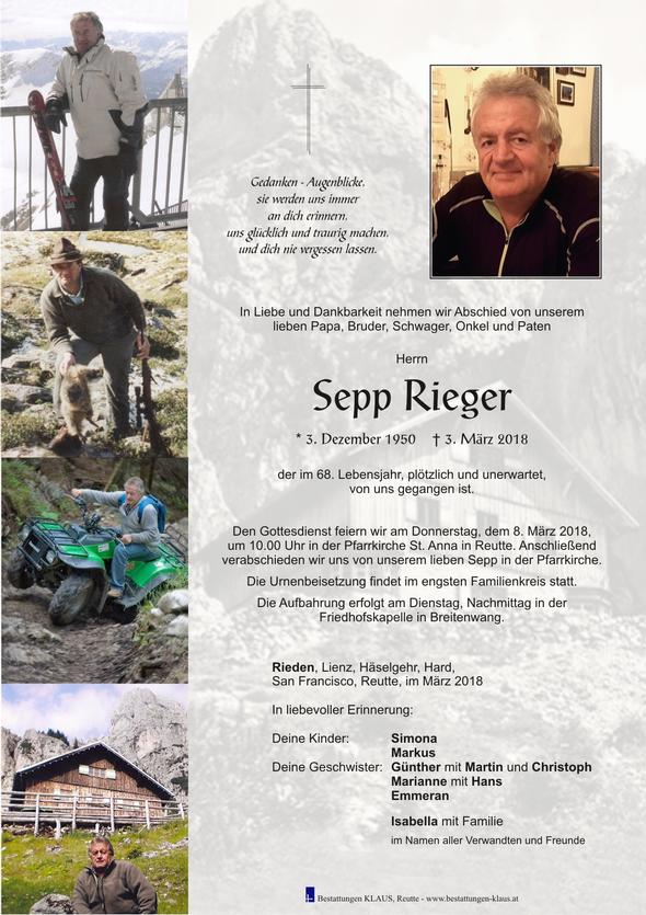Sepp Rieger