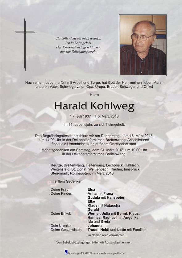 Harald Kohlweg