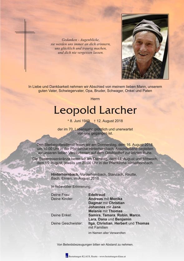 Leopold Larcher