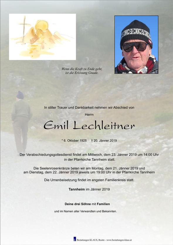 Emil Lechleitner