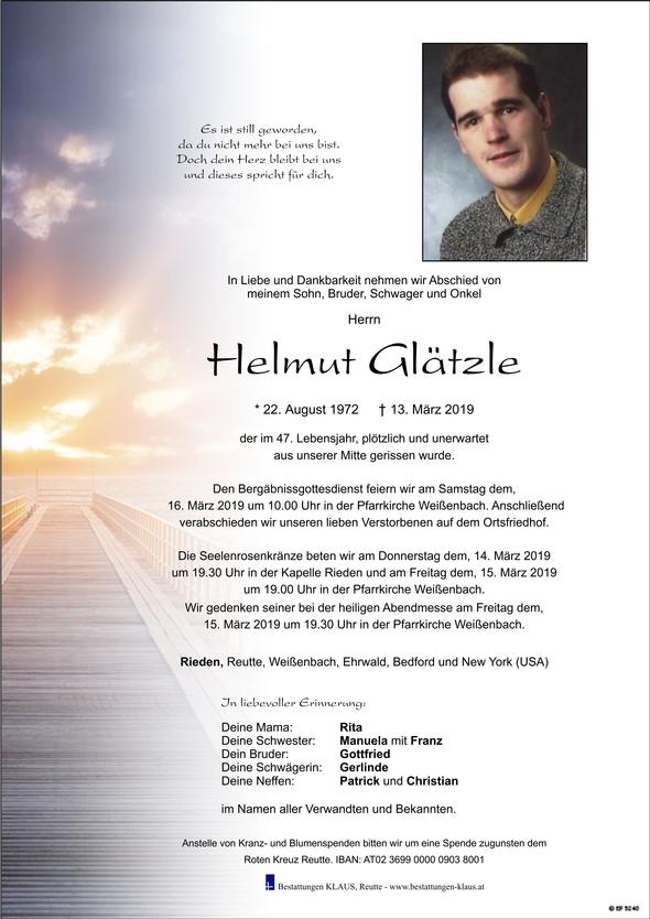Helmut Glätzle