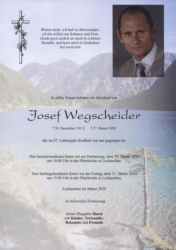 Josef Wegscheider