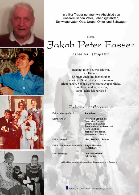 Jakob Peter Fasser