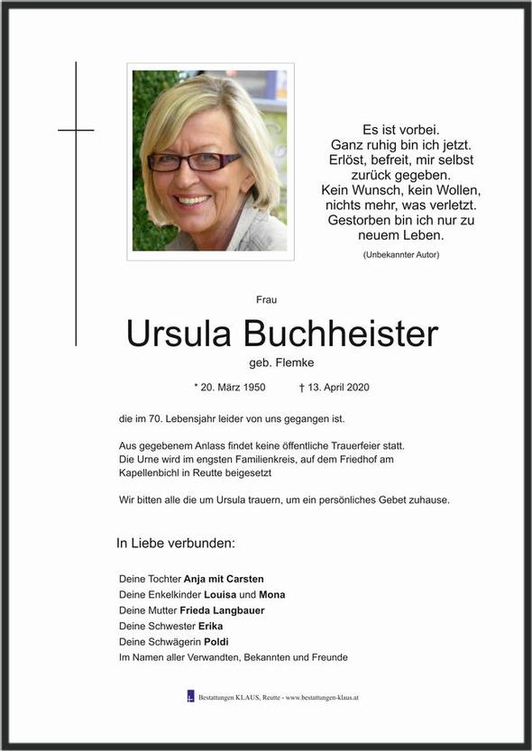 Ursula Buchheister