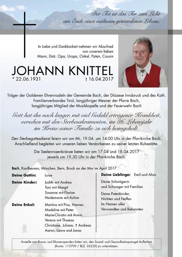 Johann Knittel