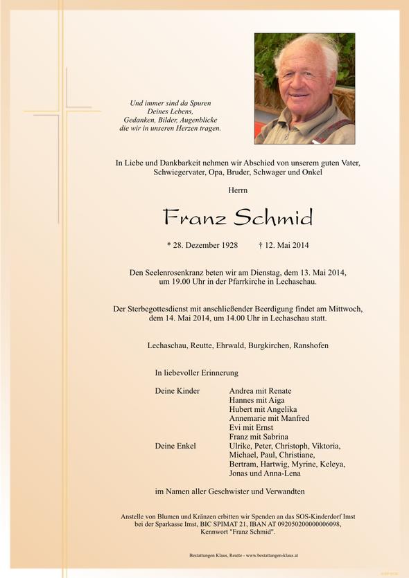 Franz Schmid