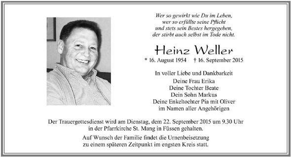 Heinz Weller