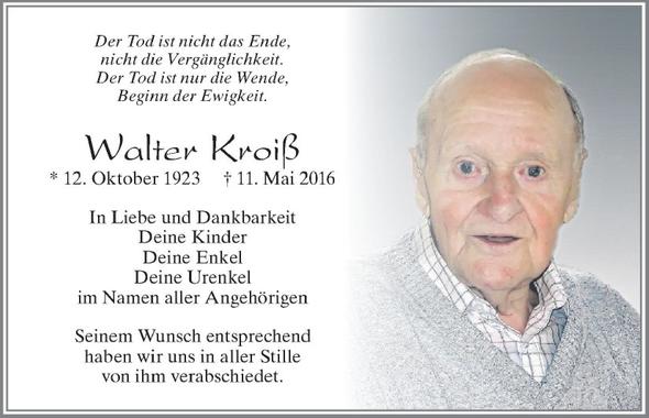 Walter Kroiß