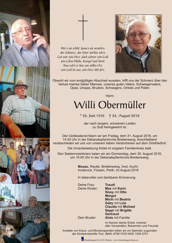 Willi Obermüller