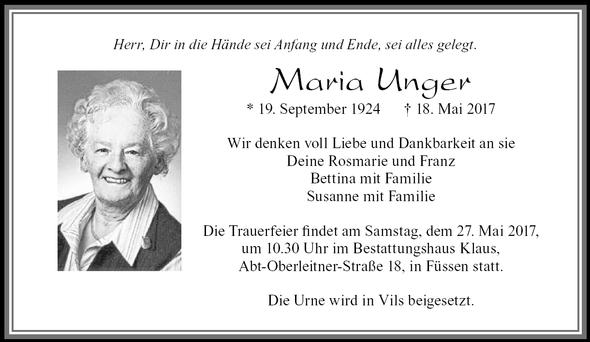 Maria Unger